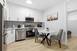Modern 1BR Suite | Near SAIT & Downtown | Parking - Image 3